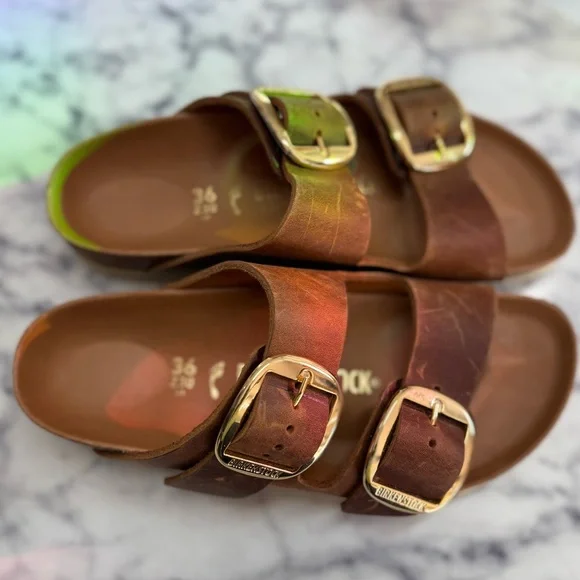 BIRKINSTOCK Arizona Big Buckle - sz 5-5.5 - Picture 4 of 6